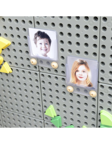 MASTERKIDZ Przezroczysty Uchwyt Etui Na Zdjęcia Karty 6 szt.