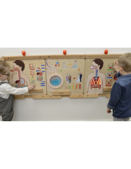 MASTERKIDZ Tablica Edukacyjna Układ Oddechowy