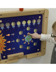 MASTERKIDZ Tablica Edukacyjna Fazy Księżyca 2