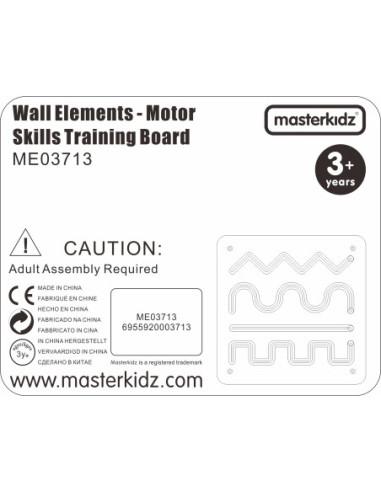 MASTERKIDZ Tablica Przesuwna Mała Motoryka