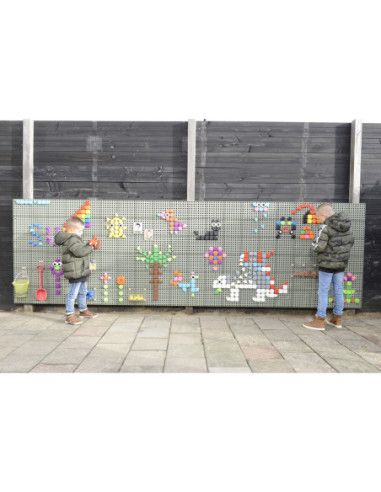 MASTERKIDZ Panel Ścienny Tablica Naukowa Kreatywna STEM Tablica na zewnątrz Outdoor Zestaw 2szt