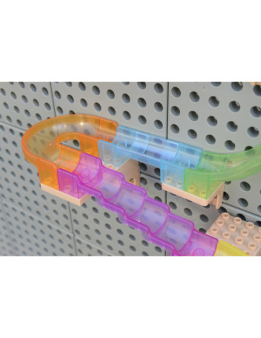 MASTERKIDZ Zestaw Konstrukcyjny Tor dla Piłek Tablica STEM 209elementów