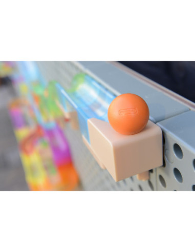 MASTERKIDZ Zestaw Konstrukcyjny Tor dla Piłek Tablica STEM 209elementów