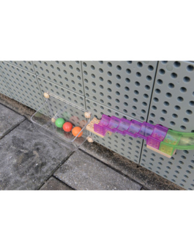 MASTERKIDZ Zestaw Konstrukcyjny Tor dla Piłek Tablica STEM 440elementów