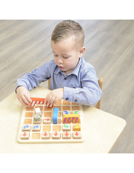 MASTERKIDZ Labirynt Edukacyjny Gra Znajdź Drogę do Sera!