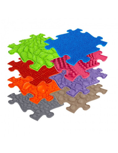 WOOPIE Mata Sensoryczna Ortopedyczna Puzzle 8 el. WERSJA-1A