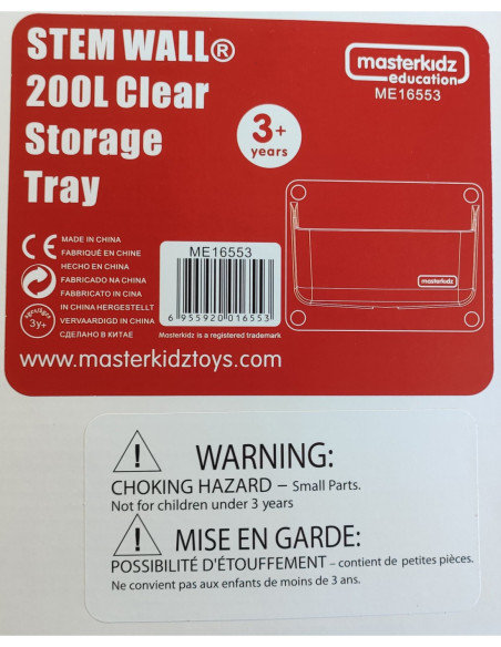 MASTERKIDZ Akrylowe Pojemniki do Tablicy 2 szt.