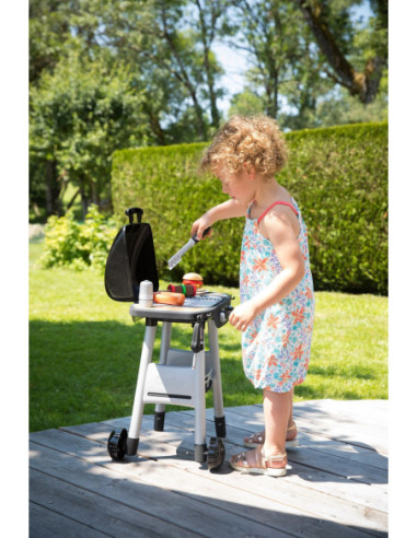 Smoby Grill Ogrodowy dla dzieci Barbecue 18 akcesoriów