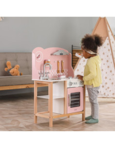 VIGA PolarB Kuchnia z Akcesoriami Silver - Pink 2