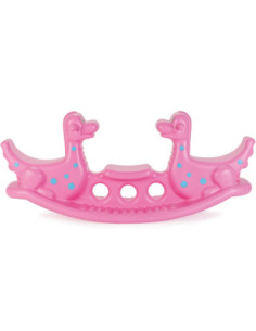 WOOPIE Bujak Wieloosobowy Dino Huśtawka Równoważna Różowa