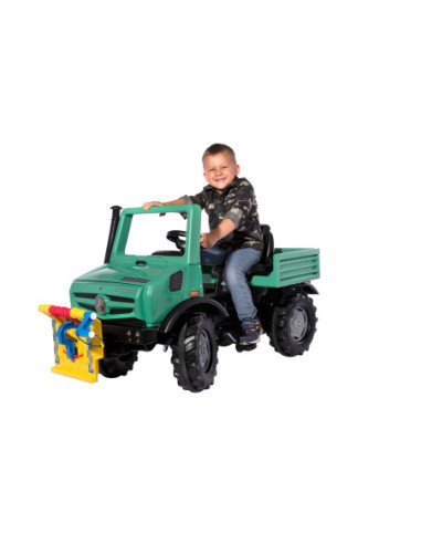 Rolly Toys Ciężarówka Samochód na Pedały  Unimog Mercedes-Benz Wyciągarka