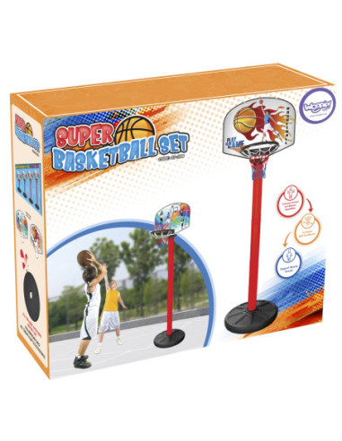 WOOPIE Zestaw Koszykówka 215 cm + Piłka