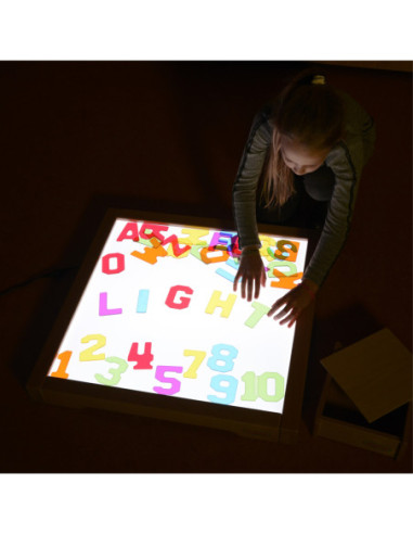 MASTERKIDZ Przezroczyste Cyfry i Litery 38 szt.