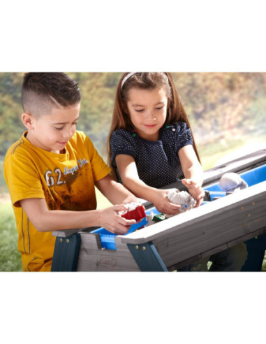 AXI Stół Piaskownica Piasek/Woda z Parasolem