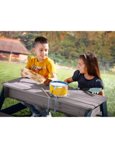 AXI Stół Piaskownica Piasek/Woda z Parasolem