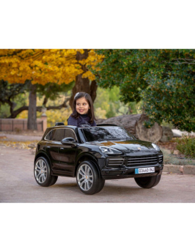 Porshe Cayenne S Samochodzik 12V R/C MP3 Światło Injusa