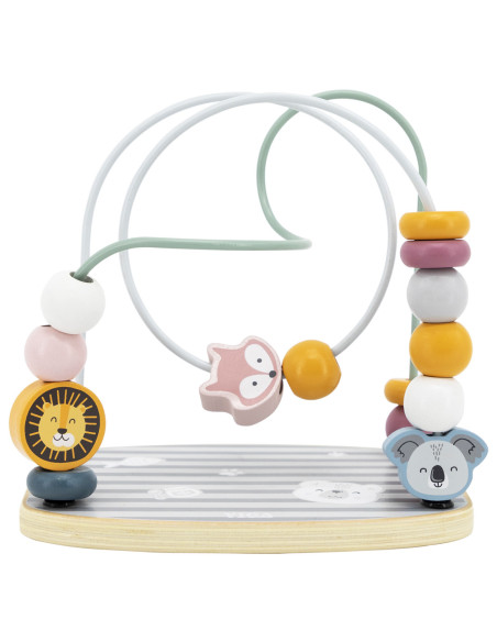 Drewniany Labirynt Przeplatanka Edukacyjna VIGA PolarB