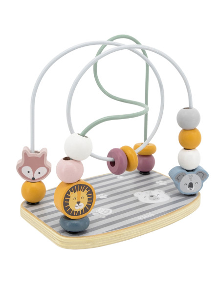 Drewniany Labirynt Przeplatanka Edukacyjna VIGA PolarB