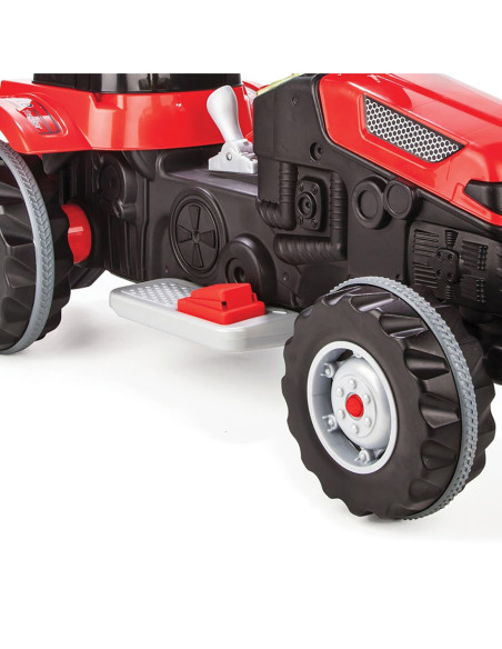 WOOPIE Duży traktor na akumulator czerwony