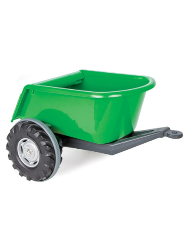 WOOPIE Przyczepka Wywrotka SUPER TARILER Zielona 35 kg