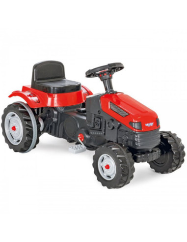 WOOPIE Traktor na Pedały Czerwony