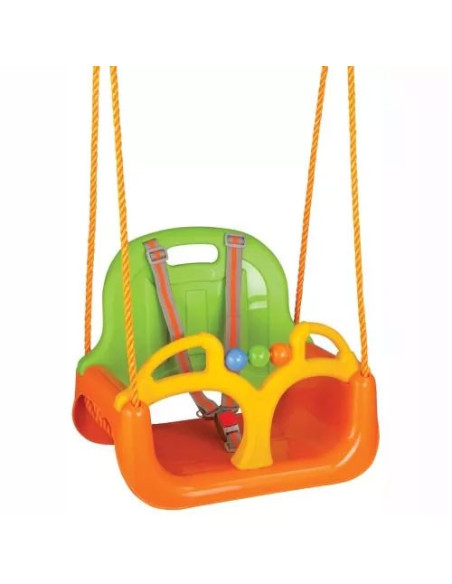 WOOPIE Huśtawka Swing 3w1 Pomarańczowa