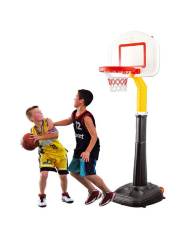 WOOPIE Koszykówka 15-stopniowa regulacja 280 cm