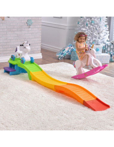 Step2 Kolejka Górska Tor Jeździk Jednorożec Unicorn