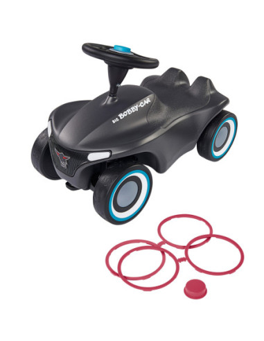 BIG Jeżdzik Bobby Car Neo Anthrazit + kolorowe dodatki