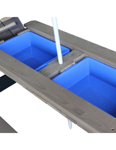 AXI Stół Piaskownica Piasek/Woda z Parasolem