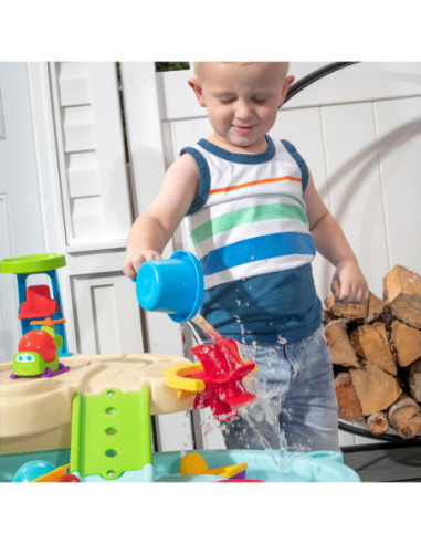 STEP2 Plac Budowy Stół wodny z akcesoriami