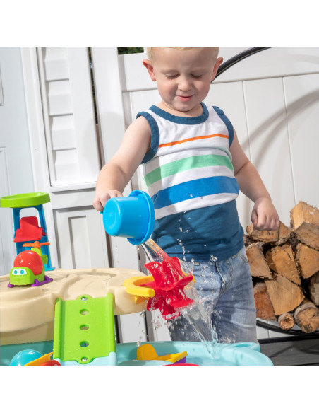 STEP2 Plac Budowy Stół wodny z akcesoriami