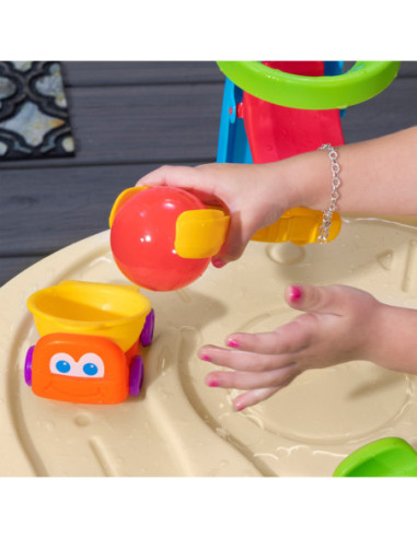 STEP2 Plac Budowy Stół wodny z akcesoriami