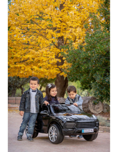 Porshe Cayenne S Samochodzik 12V R/C MP3 Światło Injusa