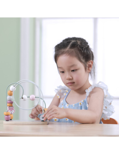 Drewniany Labirynt Przeplatanka Edukacyjna VIGA PolarB