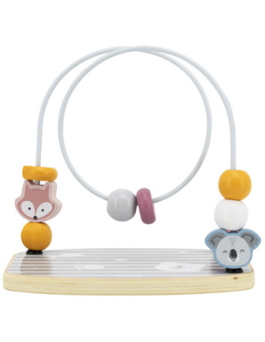 Drewniany Labirynt Przeplatanka Edukacyjna VIGA PolarB