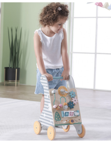 Drewniany Pchacz Edukacyjny dla dzieci Viga Toys