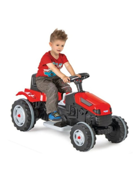 WOOPIE Duży traktor na akumulator czerwony
