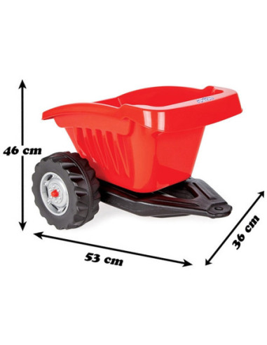 WOOPIE Przyczepka ACTIVE TARILER Czerwona 35 kg