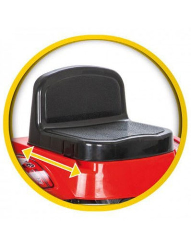 WOOPIE Traktor na Pedały Czerwony