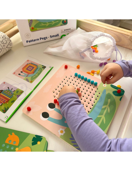 TOOKY TOY Układanka z Pinezkami Kołki Wpinaczka