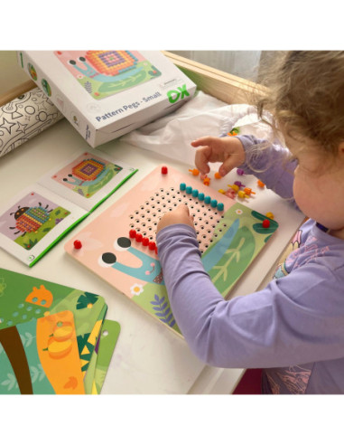 TOOKY TOY Układanka z Pinezkami Kołki Wpinaczka