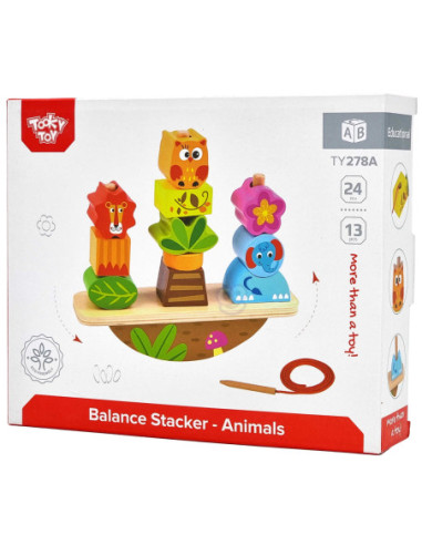 TOOKY TOY Układanka Balansująca Zwierzęta