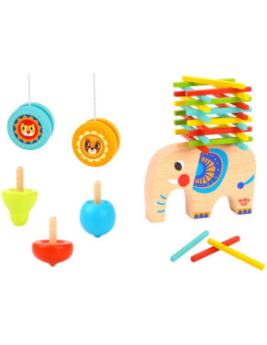 TOOKY TOY Zestaw Gier ręcznościowych 46el.