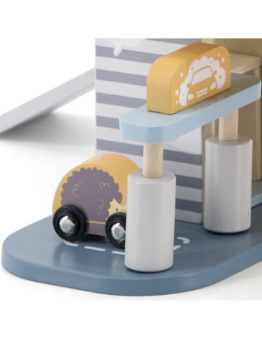 VIGA PolarB Parking Garaż z Helikopterem