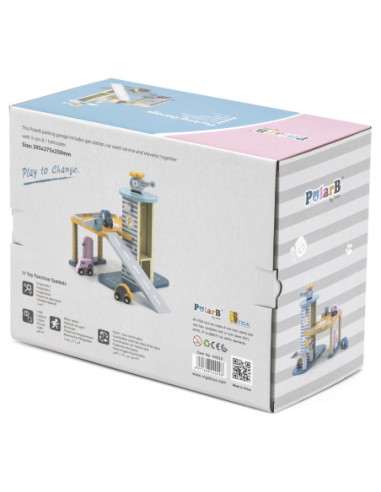 VIGA PolarB Parking Garaż z Helikopterem