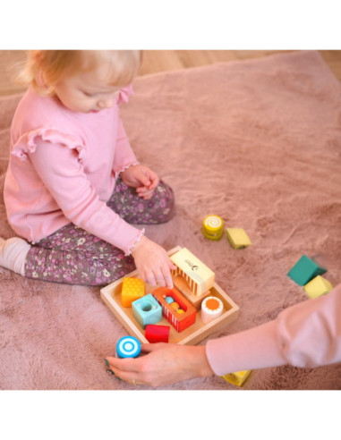 Drewniane Klocki Poznawcze Classic World