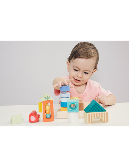 Drewniane Klocki Poznawcze Classic World