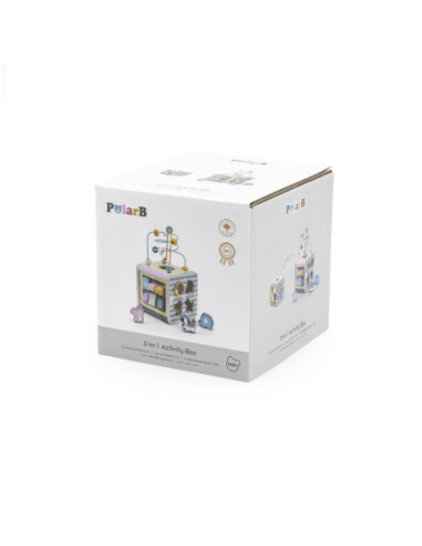 Viga Toys Drewniane Centrum Gier 5w1