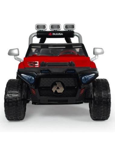 INJUSA Samochód Na Akumulator 24V Monster Dwuosobowy LED